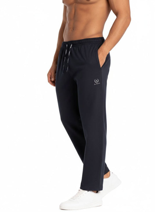 Pantalone Tuta Lungo Uomo Cotone Leggero Senza Polsino – Be Board