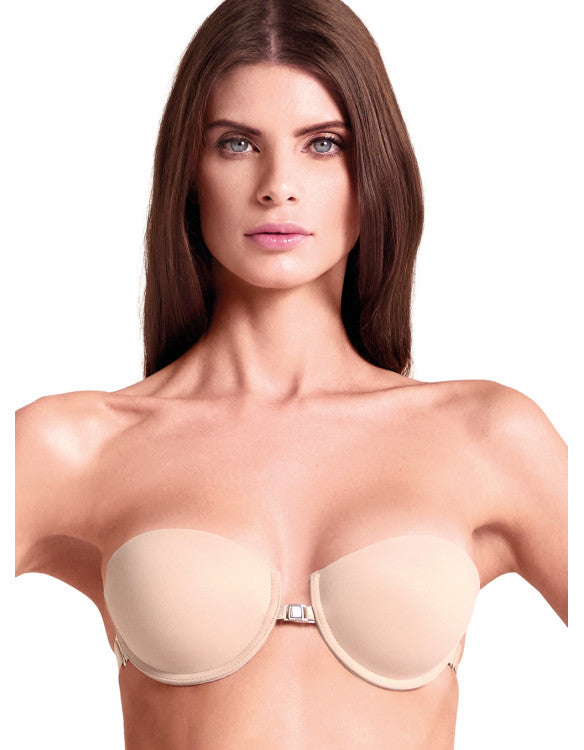 LORMAR - Reggiseno fascia con kit schiena trasparente art. Lynette