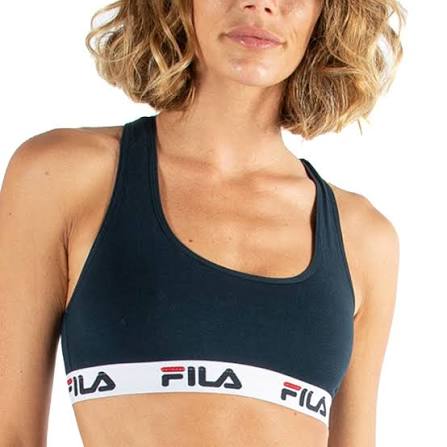 Reggiseno Sportivo Fila FU6042 – Cotone Elasticizzato, Comfort e Supporto