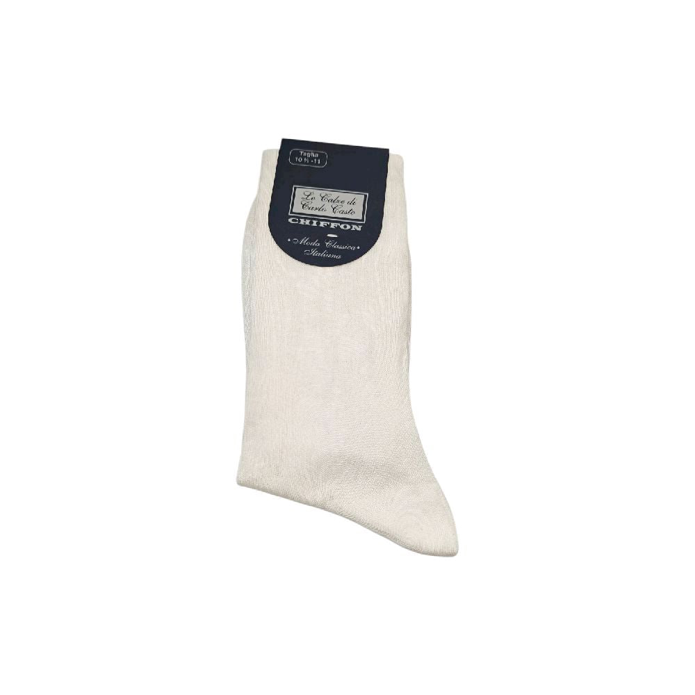 CARLO CASTO - Calza Uomo 100% Cotone Filo di Scozia Made in Italy Comfortabile e di Alta Qualità
