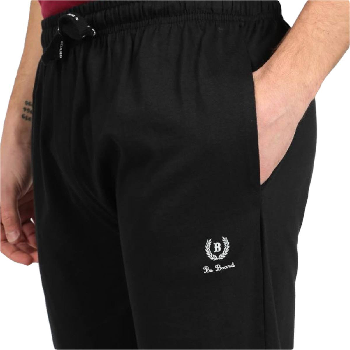 Pantalone Tuta Lungo Uomo Cotone Leggero Senza Polsino – Be Board