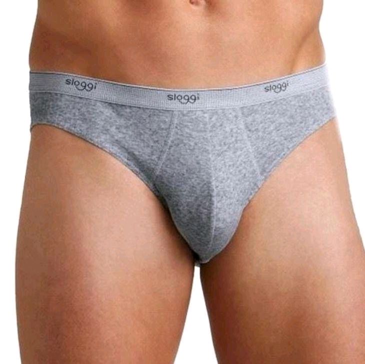 Sloggi Basic Mini – 2 Slip Uomo in Cotone Elasticizzato Taglio Basso