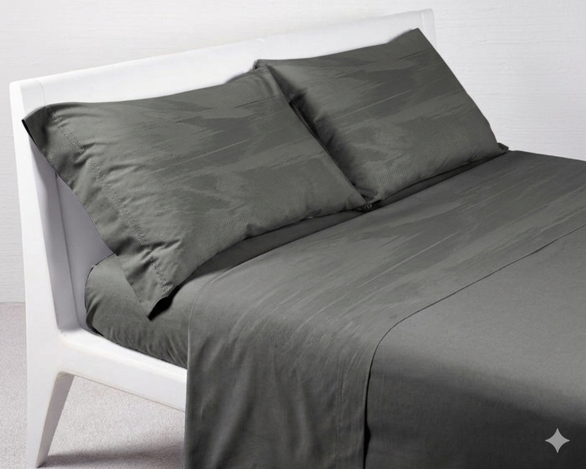 Completo Letto Matrimoniale 100% Cotone | Set 4 Pezzi – Onirika Emozioni