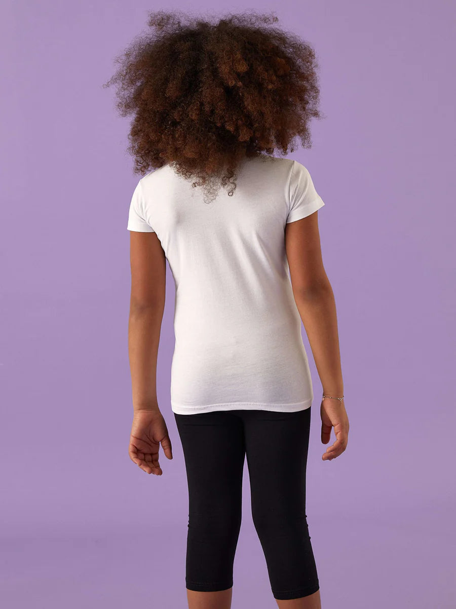T-Shirt Bambina Cotone Stretch Jadea 284