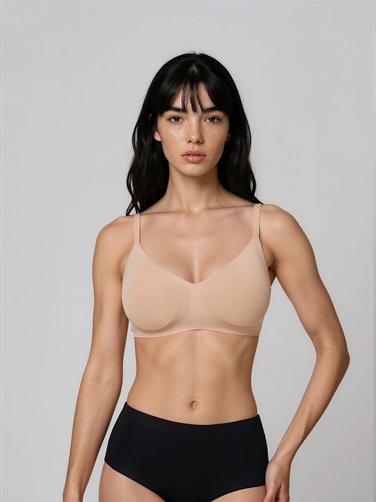 Jadea Nuvola – Reggiseno Triangolo Second Skin Senza Cuciture con Coppe Estraibili