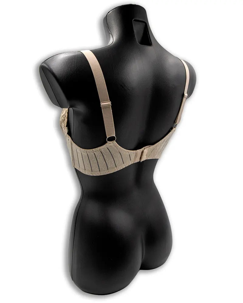 Reggiseno Contenitivo Selene Mariluz – Sfoderato con Pizzo e Ferretto, Coppa C e D